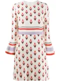 Valentino Garavani geometric-print dress - Neutrals