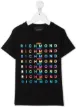 Image 1 of John Richmond Junior metallic logo print t-shirt