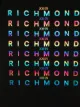 John Richmond Junior metallic logo print t-shirt