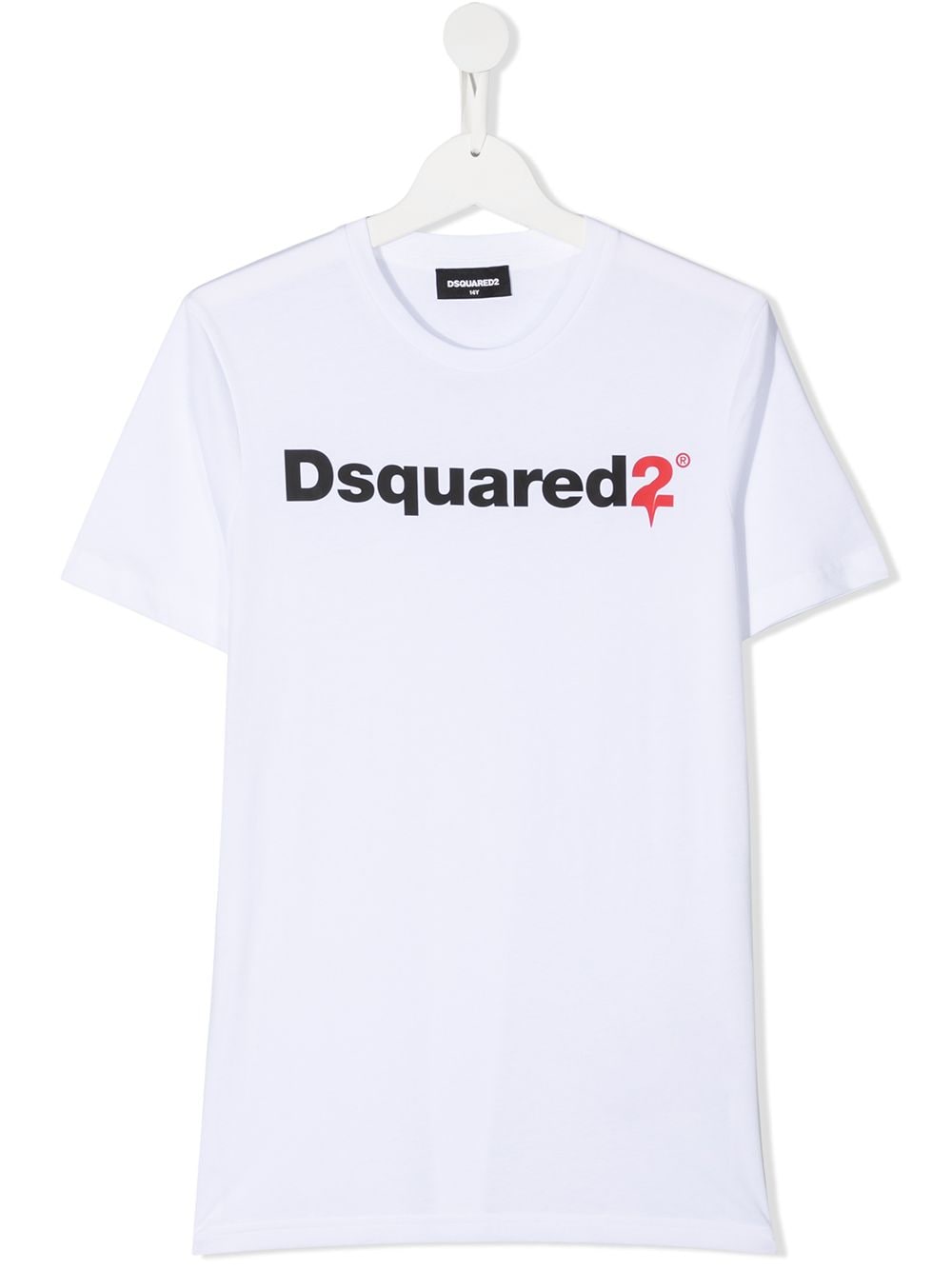 фото Dsquared2 kids футболка с логотипом