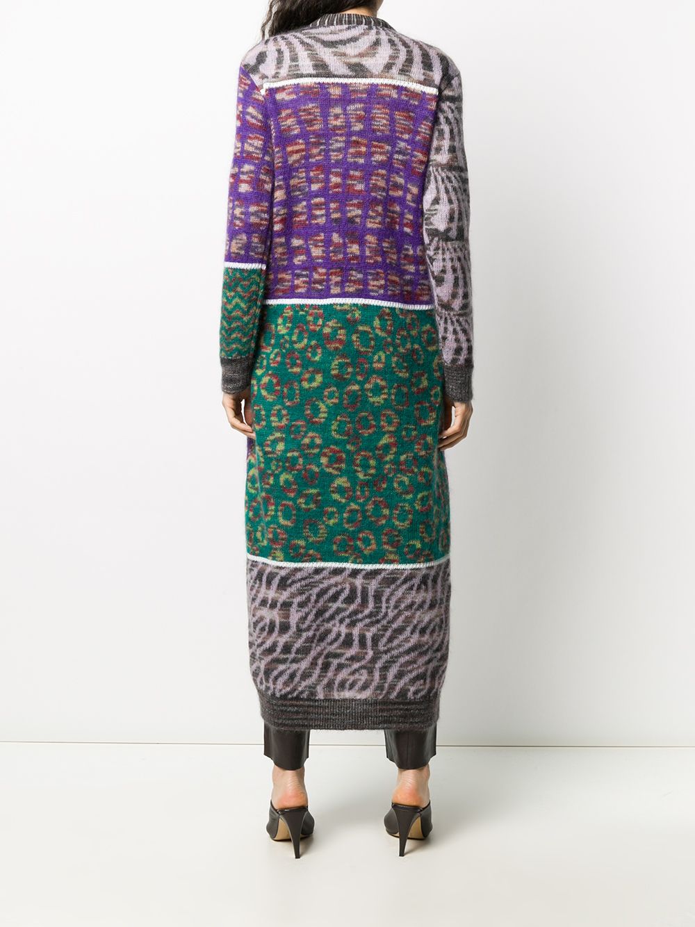 фото M missoni long printed cardigan