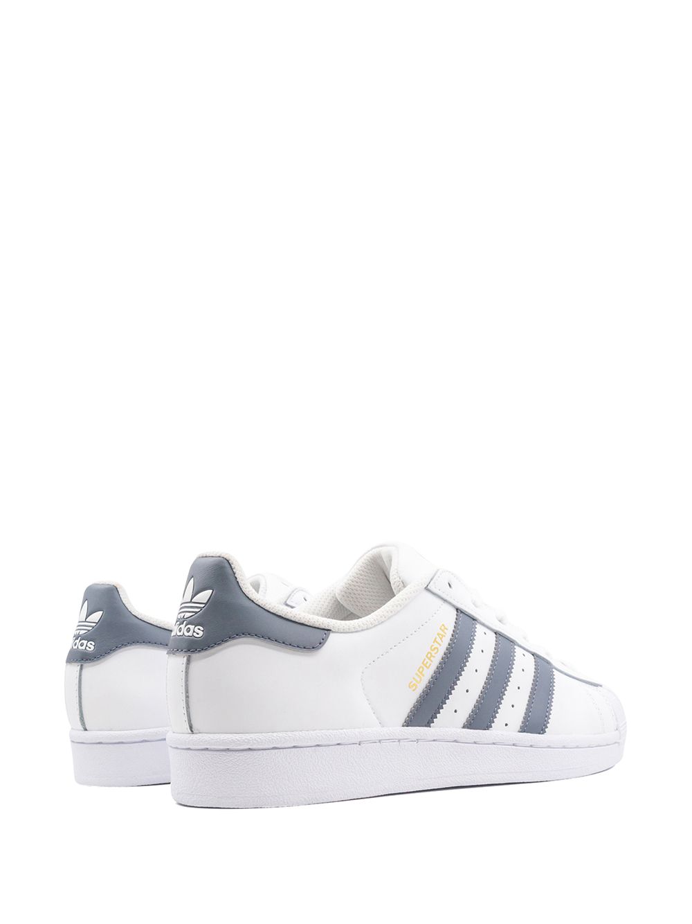 Adidas superstar foundation all white online