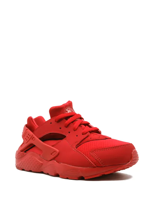 Nike Kids Huarache Run Sneakers Red FARFETCH IN