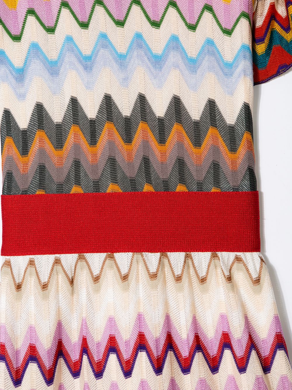 фото Missoni kids платье миди с принтом