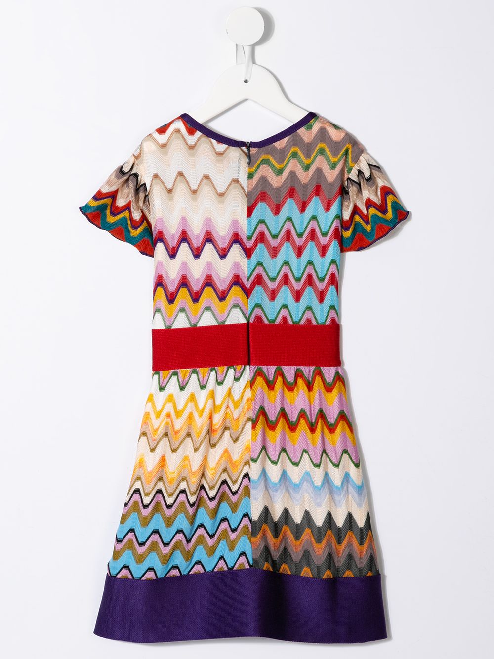 фото Missoni kids платье миди с принтом