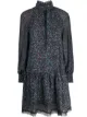 Image 1 of See by Chloé Floral Haze print frill dress
