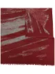 Image 1 of Destin check print frayed scarf
