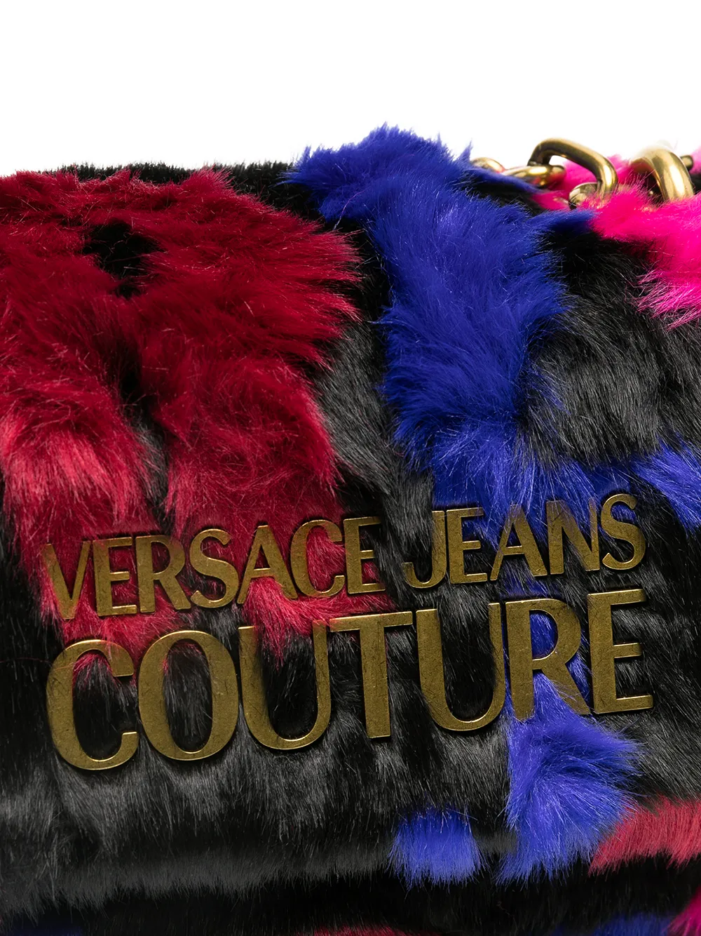 фото Versace jeans couture сумка на плечо в стиле колор-блок