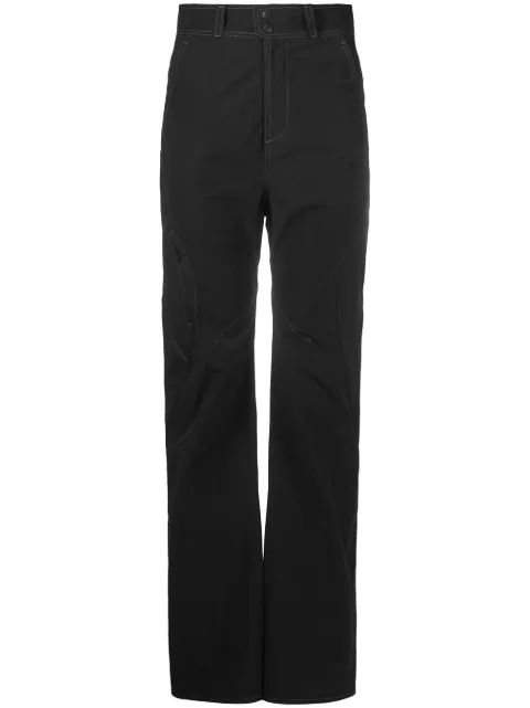 Hyein Seo high-waisted straight-leg trousers