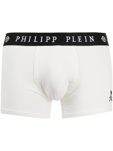 Philipp Plein 로고 자수 복서 브리프