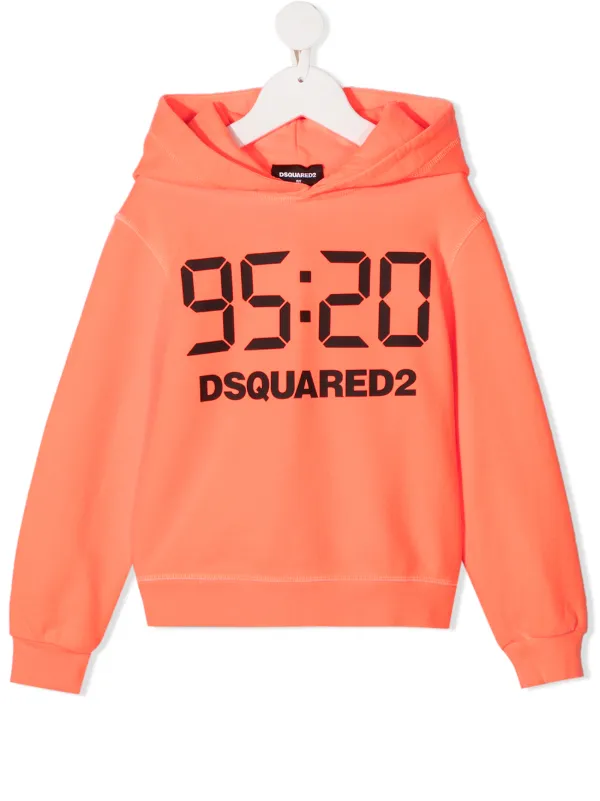 dsquared2 hoodie orange