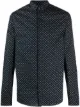 Image 1 of Armani Exchange motorcycle print shirt