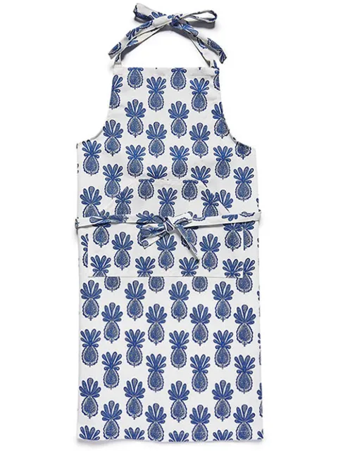 La DoubleJ pineapple print apron