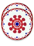 La DoubleJ x Von Bartha dessert plates (set of 2) - White