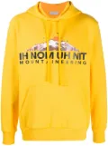 Ih Nom Uh Nit logo-print cotton hoodie - Yellow