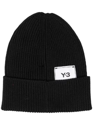 Y-3 Ribbed Knit Hat - Farfetch