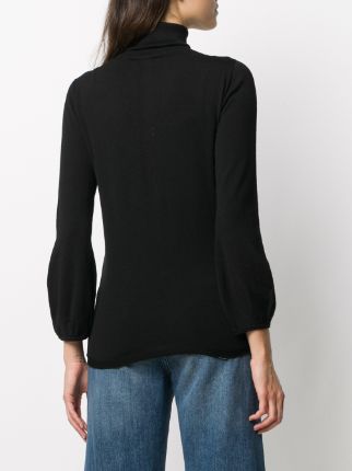 roll-neck long-sleeve jumper展示图