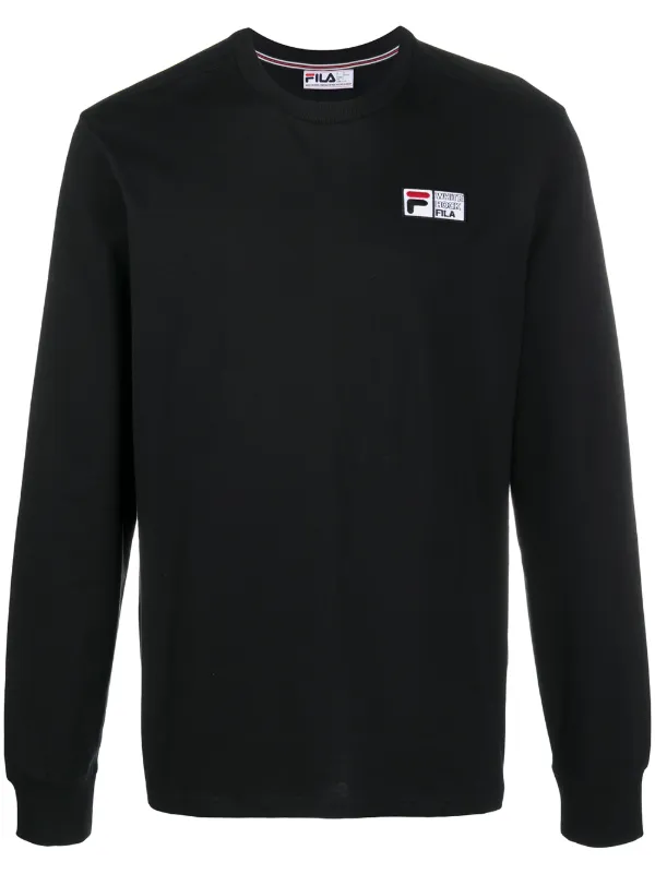 black fila sweatshirt