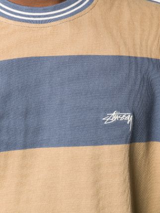 striped crewneck sweatshirt展示图