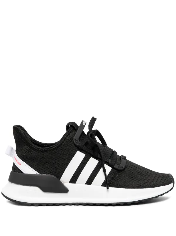 low top black adidas