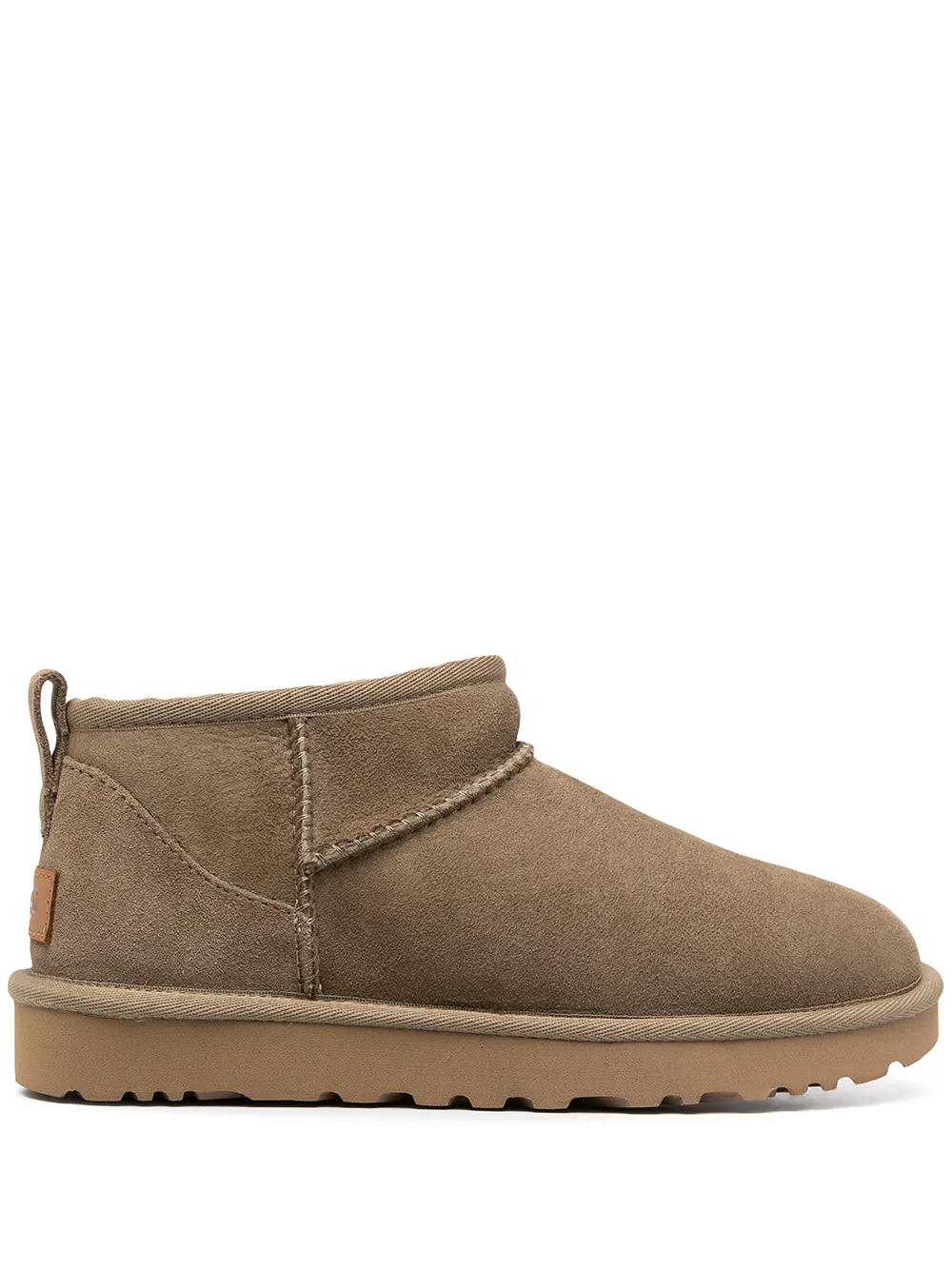 Ugg Shearling-lined Ankle Boots In Brown