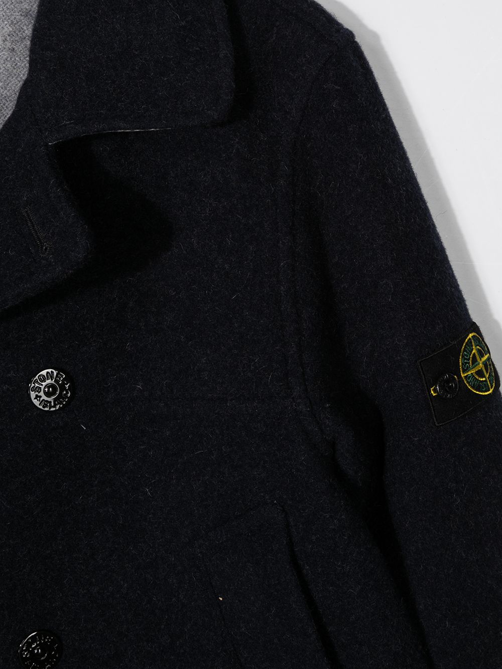 фото Stone island junior пальто на пуговицах