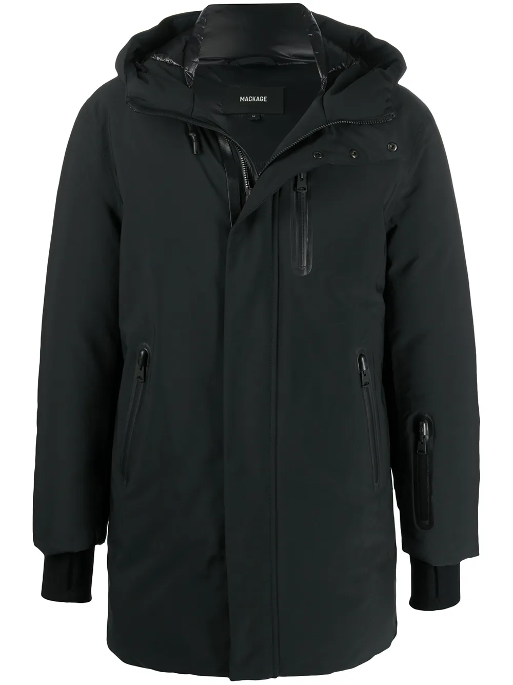 Mackage парка миди Chanor с капюшоном