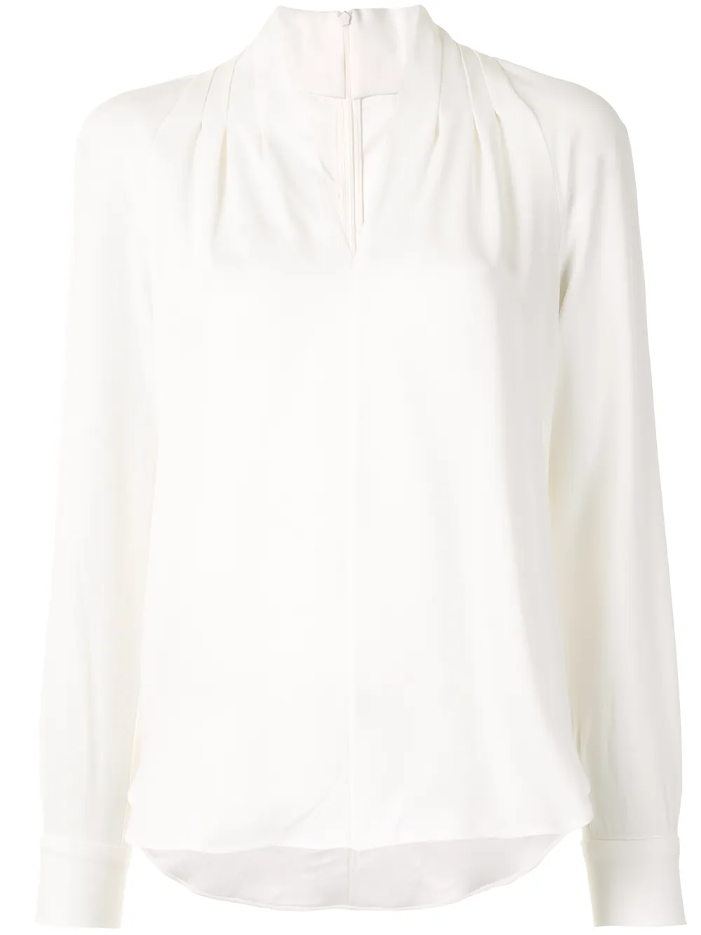 Adam Lippes v-neck blouse | White | Image 1