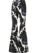 Image 1 of Adam Lippes floral-print flared trousers
