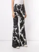 Adam Lippes floral-print flared trousers