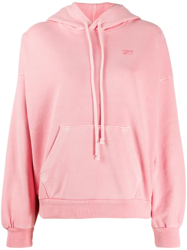 pink levis hoodie