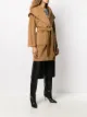 Tagliatore hooded double-breasted coat
