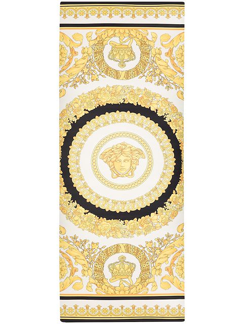 Versace I Love Baroque-print yoga mat
