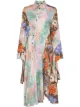 Image 1 of Rave Review Bonnie twisted-panel shirtdress