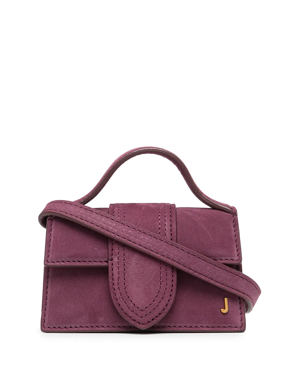 burgundy mini bag