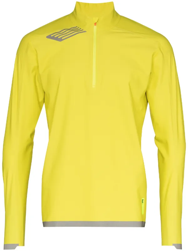 yellow running top