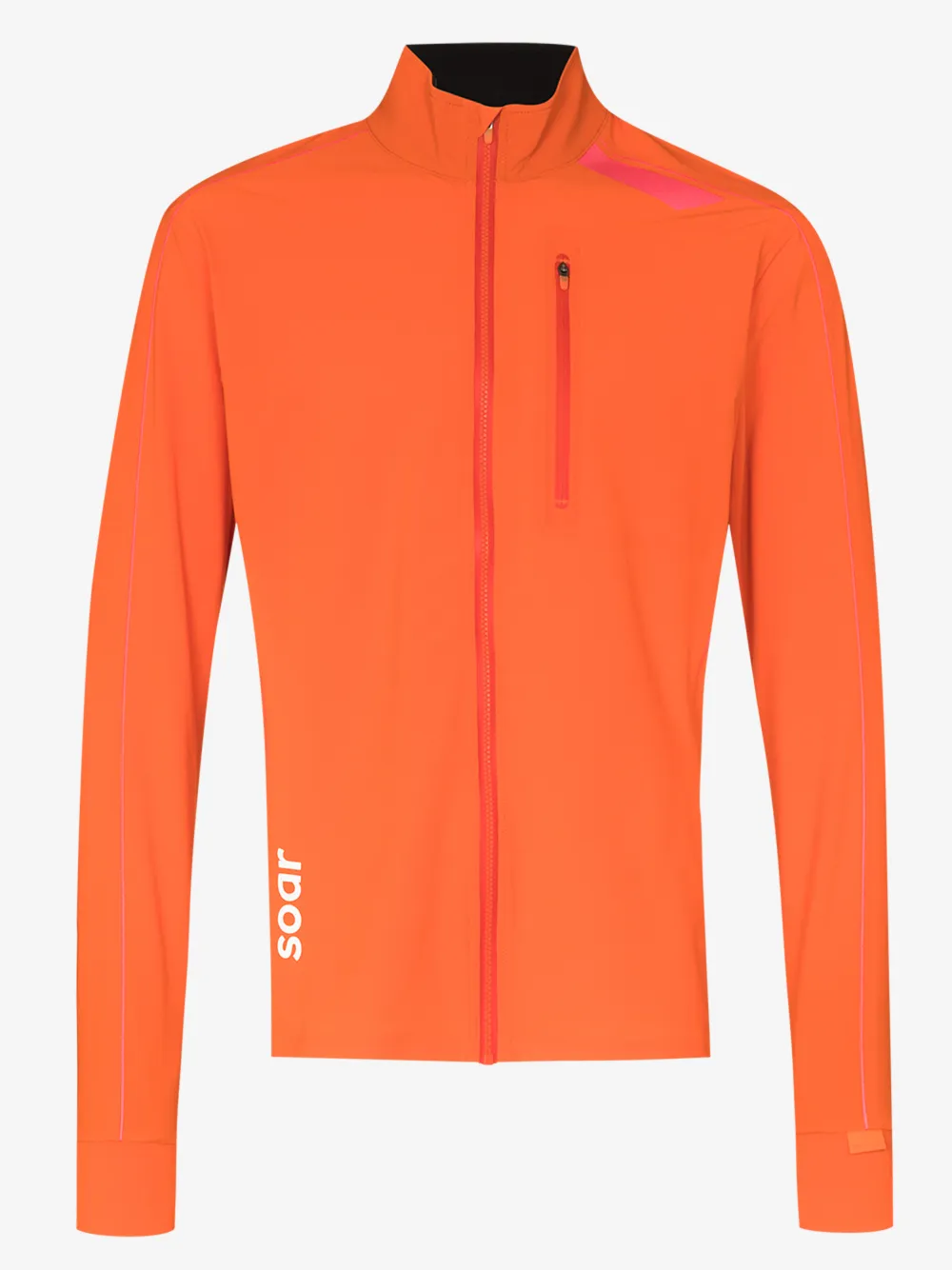 SOAR ORANGE ALL WEATHER 2.0 WINDBREAKER JACKET