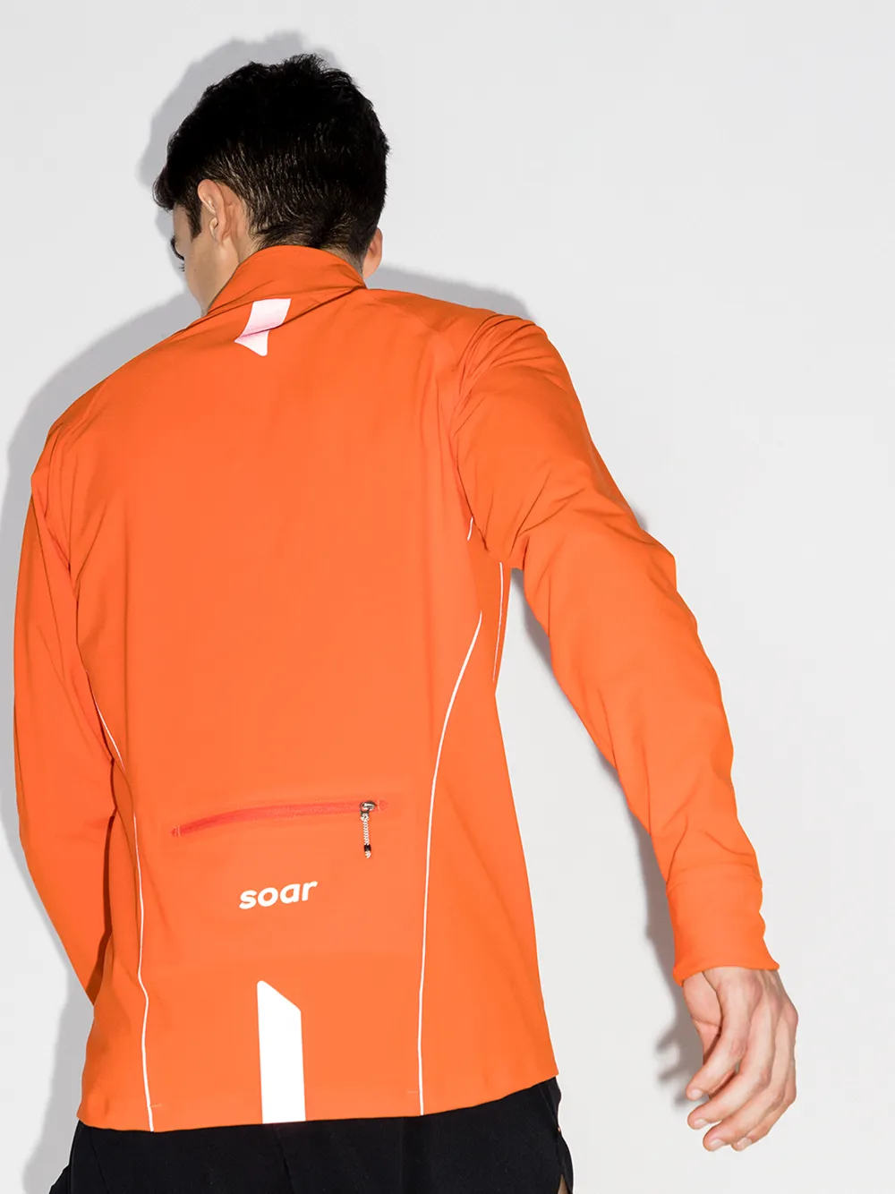 SOAR ORANGE ALL WEATHER 2.0 WINDBREAKER JACKET