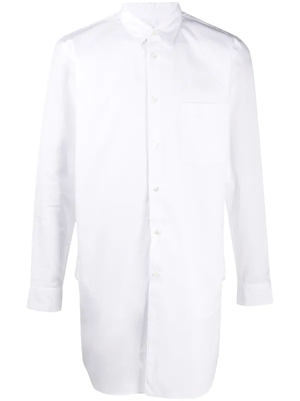 Comme Des Garçons Homme Plus Longline step-hem Shirt - Farfetch