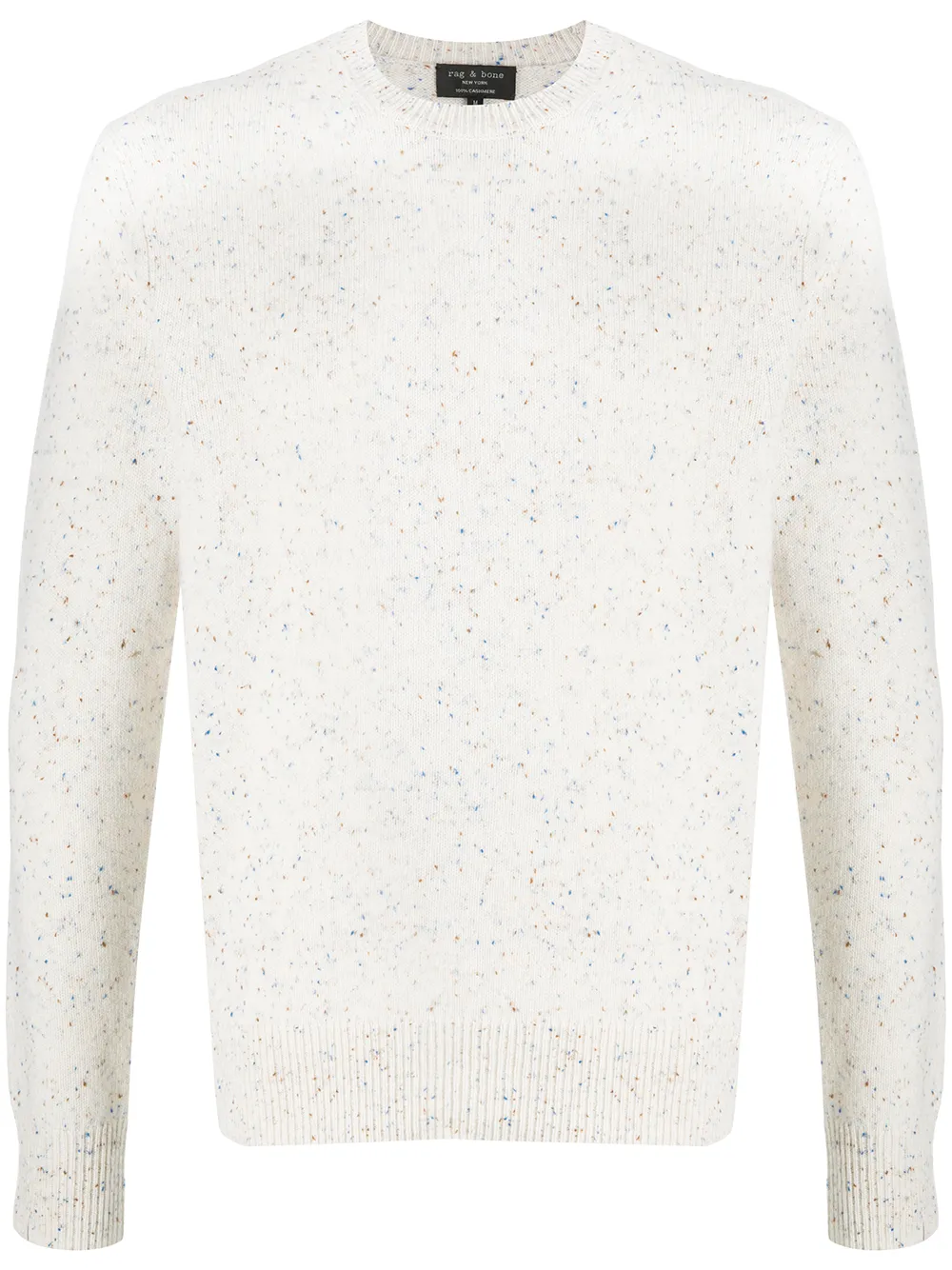 Rag & Bone джемпер в мелкую точку с круглым вырезом