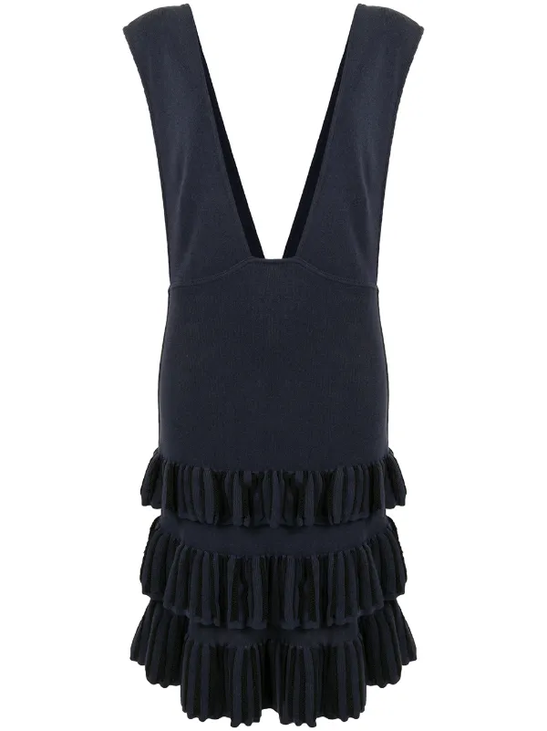 ruffled pinafore