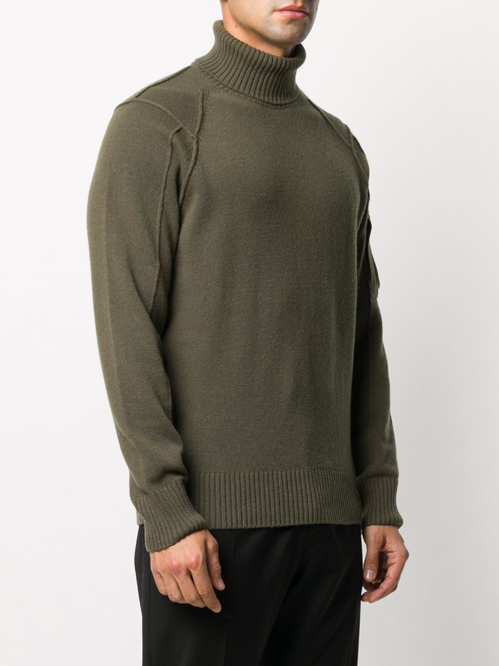 фото C.p. company roll-neck knit jumper