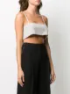 Nuè crystal crop top
