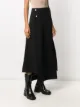 Plan C asymmetric wrap skirt
