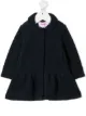 Image 1 of Il Gufo ruffled hem coat