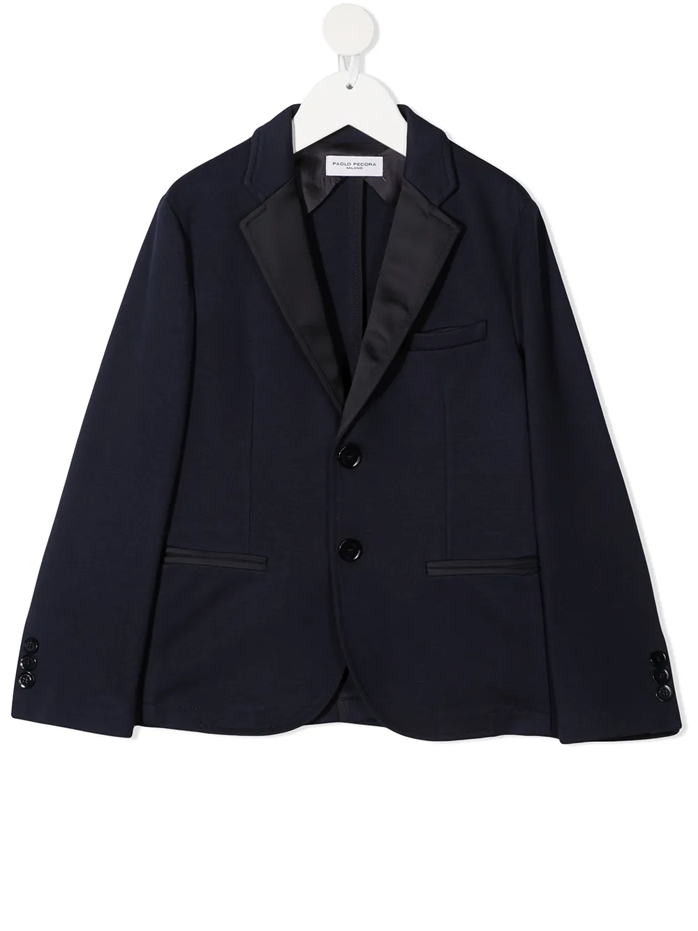 

Paolo Pecora Kids tailored blazer jacket - Blue