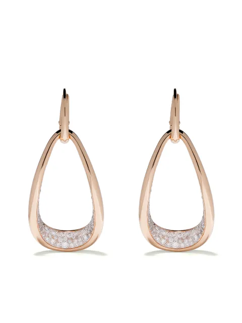 Pomellato 18kt rose gold Fantina diamond earrings