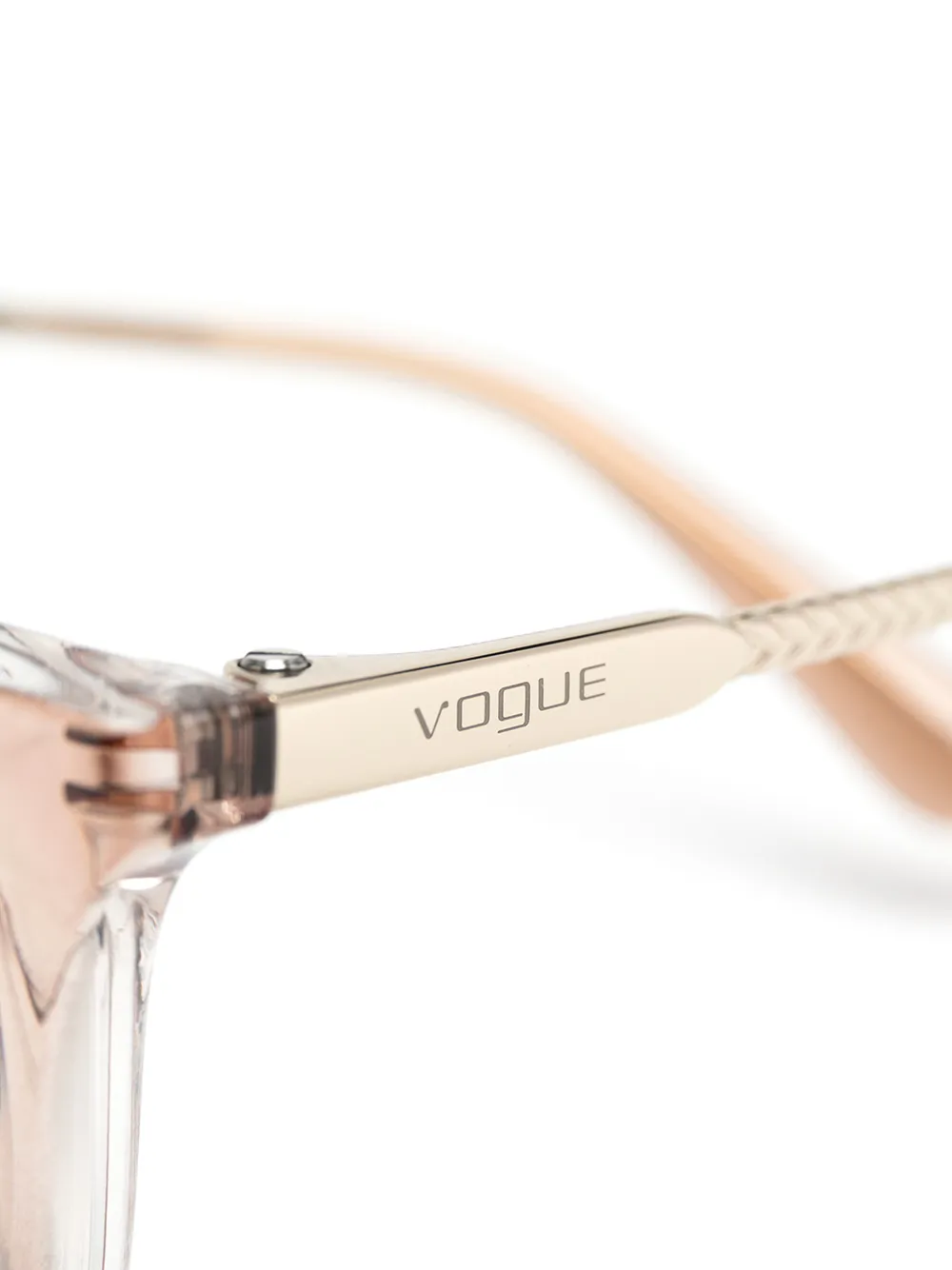  Vogue Eyewear Cat Eye Glasses - Neutrals 