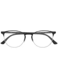 Ray-Ban clear-lens wayfarer glasses - Black