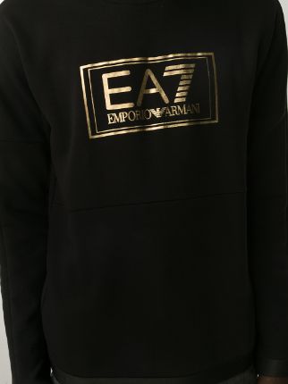 logo print sweatshirt展示图